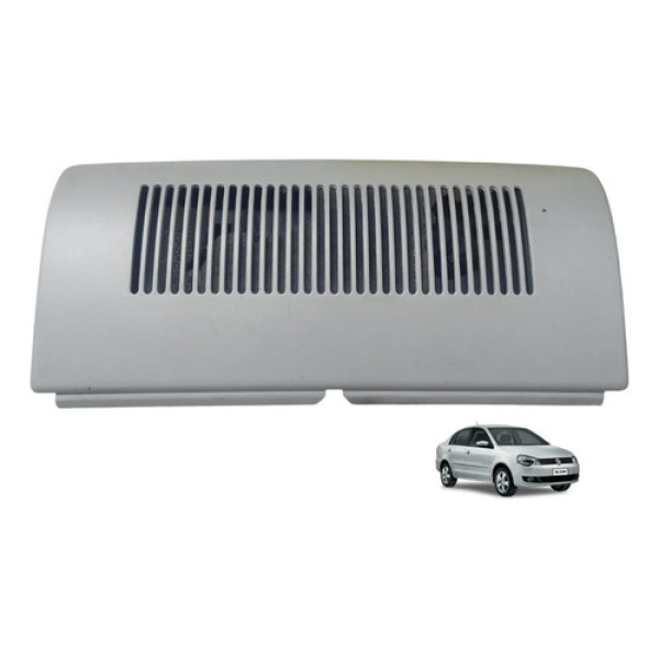 Sensor Ultrassonico Alarme Vw Polo 2007 2014 6q0877829 Cinza