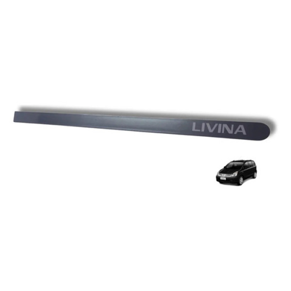 Friso Porta Dianteira Direita Nissan Livina 2010 Cinza-escuro