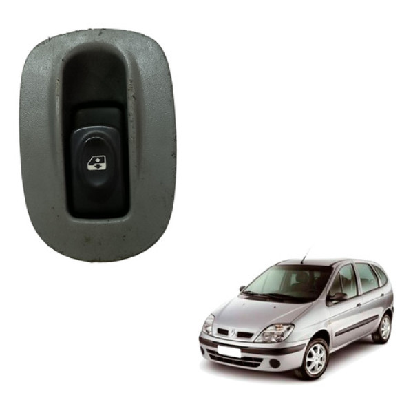 Comando Botão Vidro Elétrico Scenic 99 06 Direito Passageiro