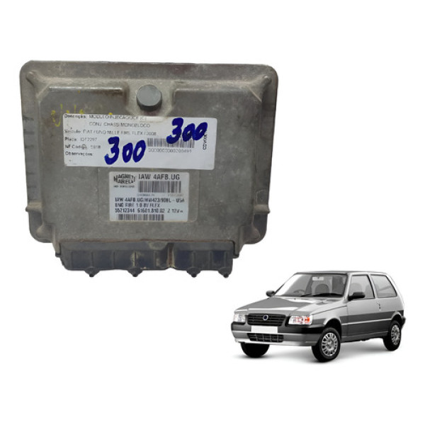 Módulo De Injeção Fiat Uno Fire 1.0 8v Flex Iaw4afbug