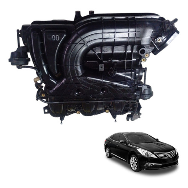 Coletor De Admissão Hyundai Azera Santa Fé 3.0 3.3 12 A 18