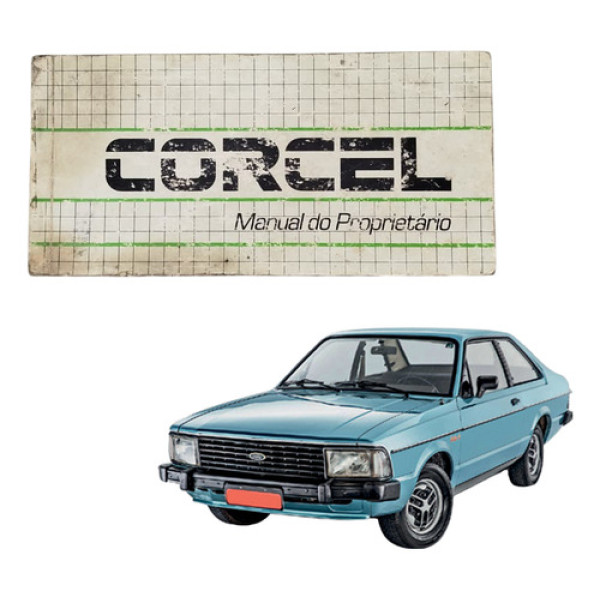 Manual Proprietário Ford Corcel 1986 Original