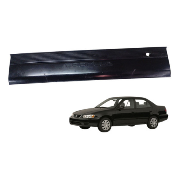 Acabamento Friso Porta Malas Toyota Corolla 92 97 Preto