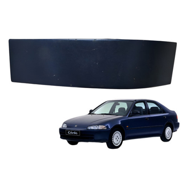 Moldura Acabamento Lanterna Traseira Civic 92 93 94 Esquerdo Azul-escuro