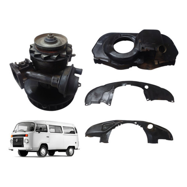 Kit Alternador Kombi Brasília 1600 Injetada Bosch Original