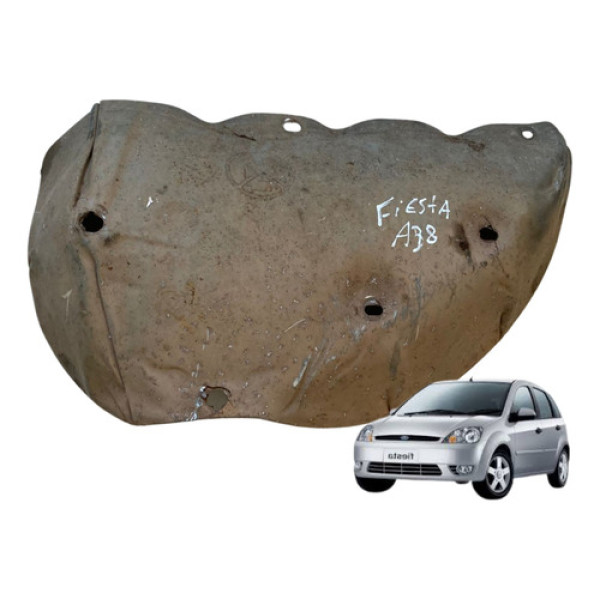 Defletor Coletor Escape Focus 03 08 Fiesta 03/12 1.6 Rocam