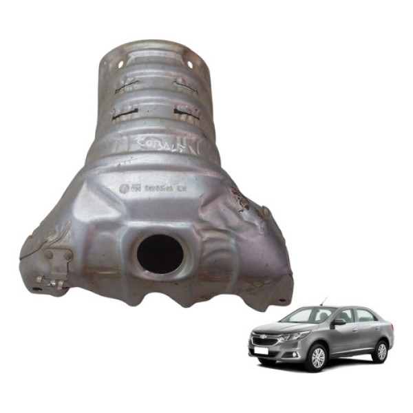 Protetor Calor Coletor Escape Gm Onix Prisma Cobalt Spin