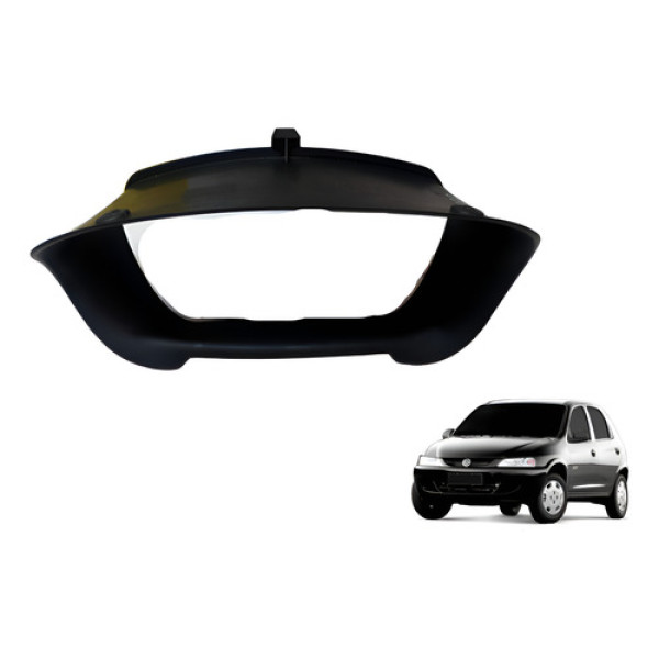 Moldura Painel Instrumentos Gm Celta 2001 02 03 04 05 2006 - Preto