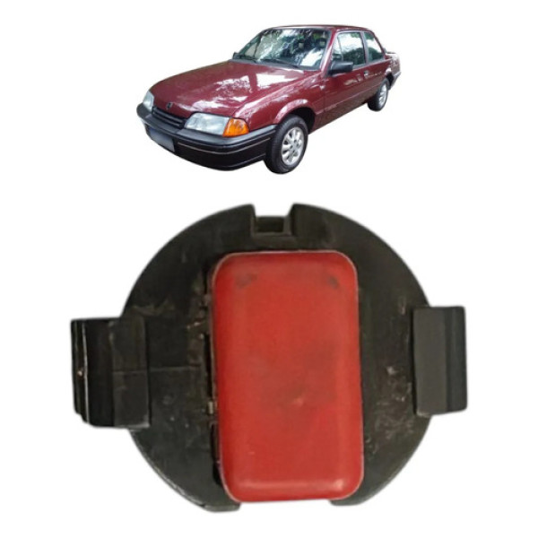 Botao Interruptor Pisca Alerta Monza 82/93 Gm Preto