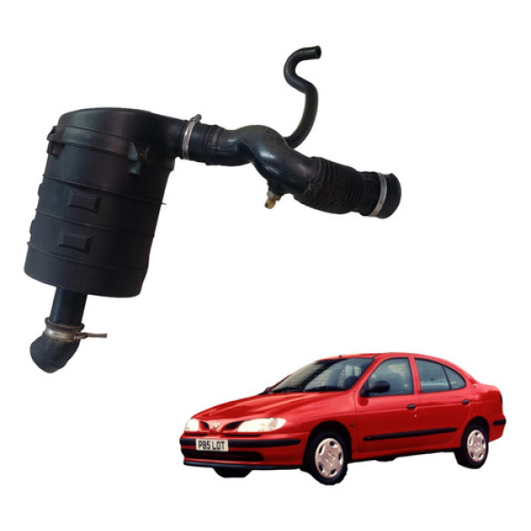 Caixa Filtro De Ar Megane 1.6 16v 2000 2001 C/ Mangueira