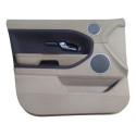 Forro Porta Completo Dianteira Esquerda Evoque 2011 2015 Bege