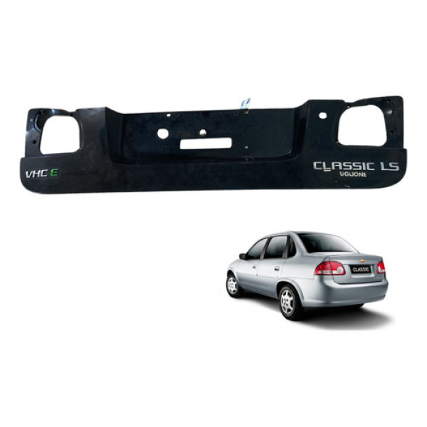 Moldura Aplique Tampa Traseira Classic Vhc E 2011 A 2016 Preto