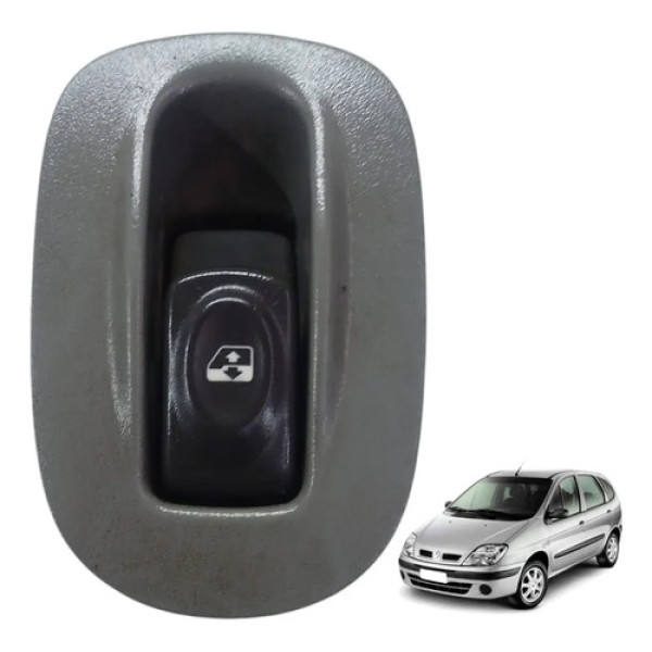Botão Vidro Elétrico Dianteiro Direito Renault Scenic 03/09