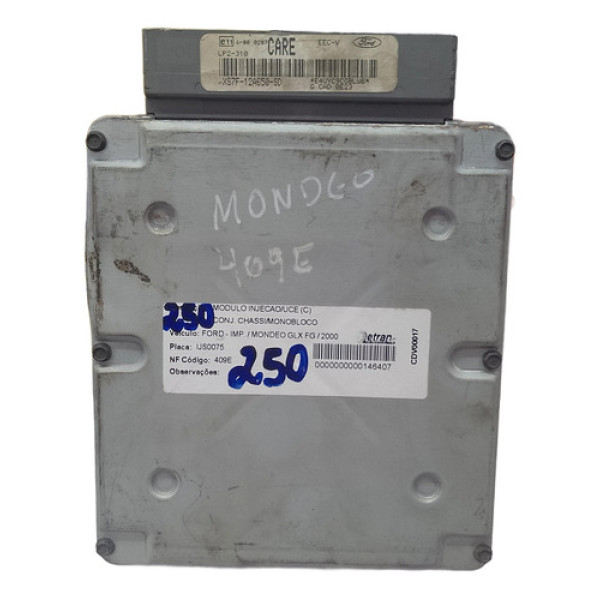 Módulo Injeção Ford Mondeo 2.0 16v 98 A 04 Xs7f12a650sd Care