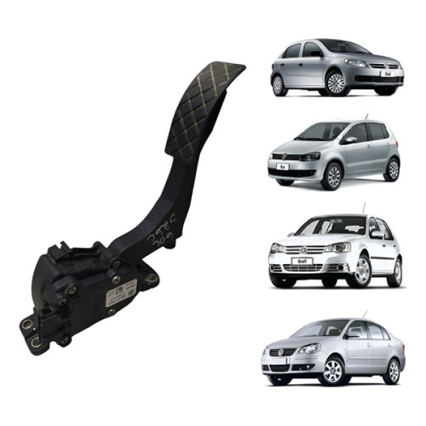 Pedal Acelerador Eletrônico Vw Gol Saveiro Voyage G5 G6 Fox