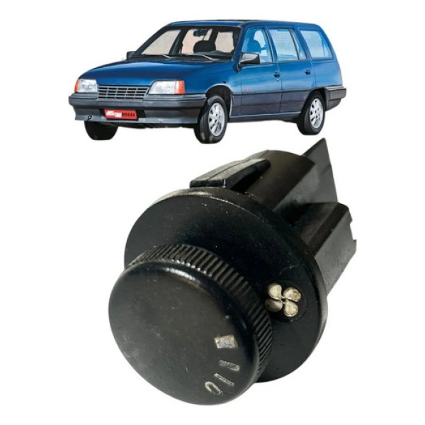 Botão Comando Ventilação Kadett Ipanema 1989 A 1996 Original Preto