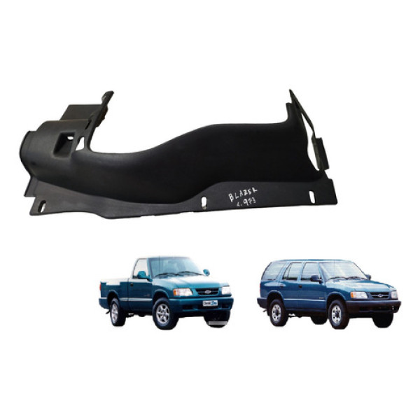 Moldura Inferior Painel Gm S10 Blazer 1995 96 97 98 99 2000