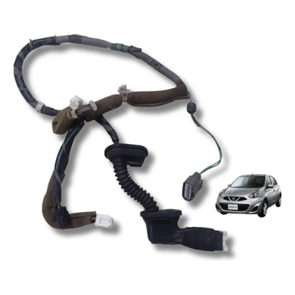 Chicote Da Porta Traseira Direita Nissan March 1.6  2014/20