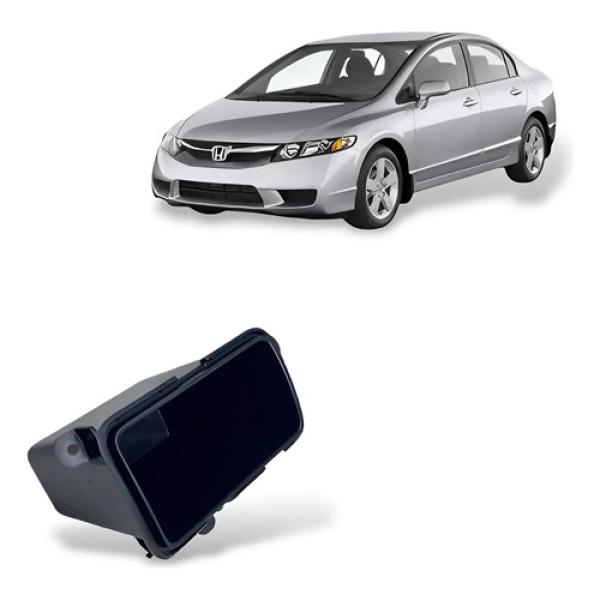 Porta Treco Painel Honda New Civic 2008 2011 Original Preto