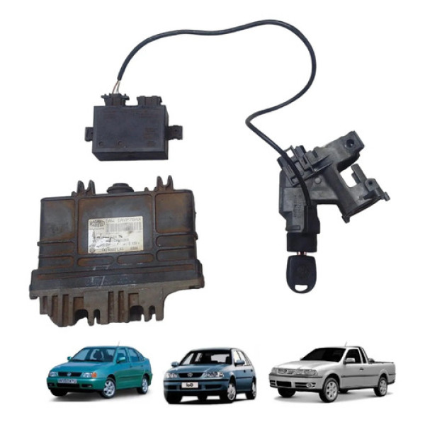 Kit Code Injeção Vw Parati Saveiro Polo 1.8 Ap Iaw1avp78ax