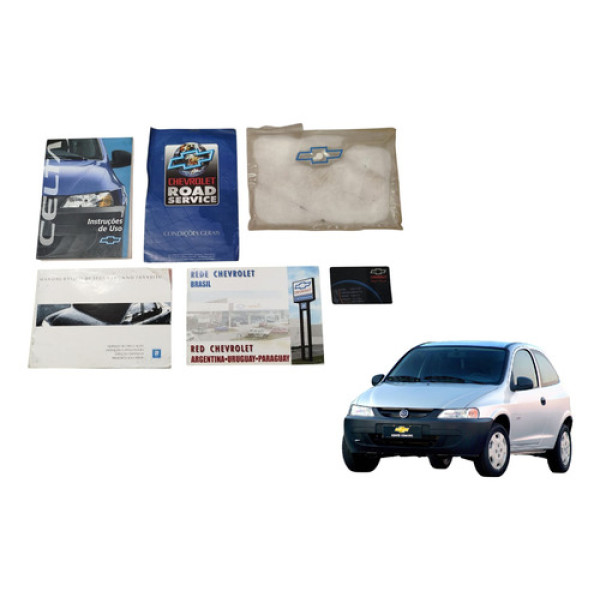 Manual Do Proprietário Gm Celta 2000 2001 Original