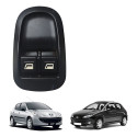 Botão Interruptor Vidro Elétrico Peugeot 206 207 Duplo