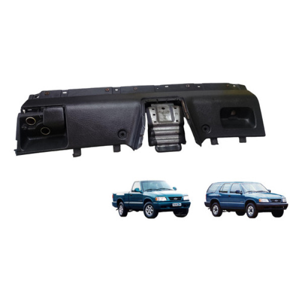 Moldura Acabamento Inferior Painel S10 Blazer 1995 A 2000