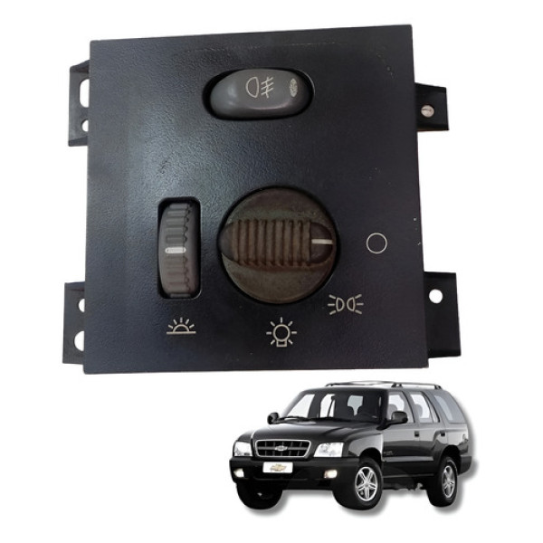 Chave Botão Farol Milha Gm S10 Blazer 2002/2011 Original
