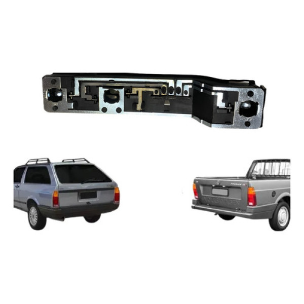 Soquete Lanterna Traseira Saveiro Parati G1 87 94 Original Ambos Lados Preto