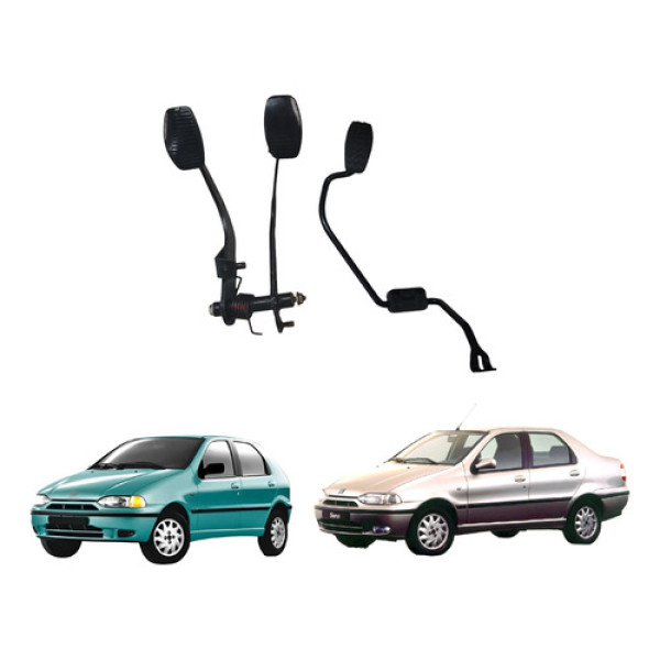 Pedal Embreagem Acelerador Palio Siena 96 97 98 99