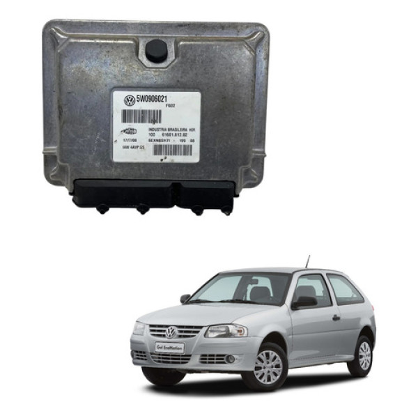 Módulo Injeção Vw Gol Parati G4 1.6 Flex 2005 2011 5w0906021