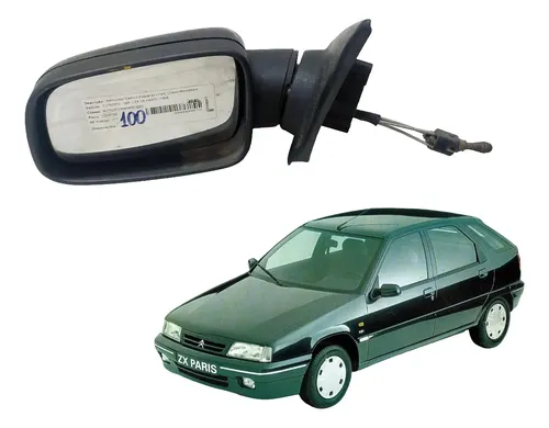 Retrovisor Citroen Zx Paris 92 93 94 95 96 97 98 Esquerdo