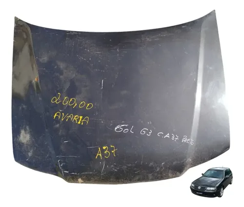 Capo Dianteiro Vw Gol Parati Saveiro G3 2000 2004 2005 Preto