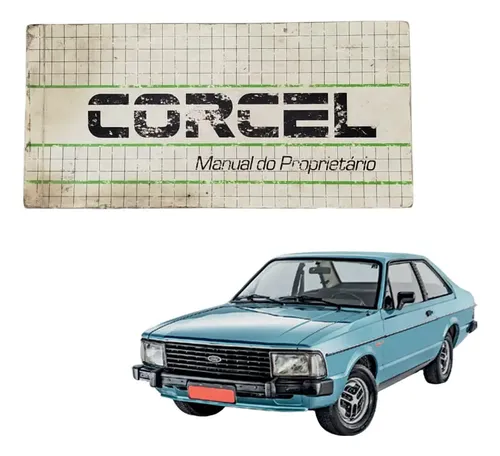Manual Proprietário Ford Corcel 1986 Original