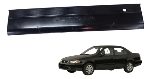 Acabamento Friso Porta Malas Toyota Corolla 92 97 Preto