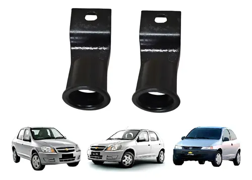 Par Suporte Radiador Gm Celta 2001 A 2016 Prisma 2007 2012
