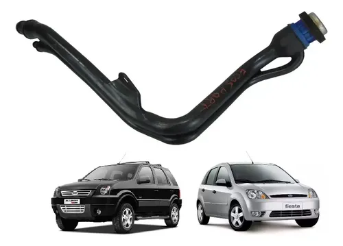 Gargalo Tanque Combustível Ford Fiesta Ecosport Zetec 03/12 Preto 2003